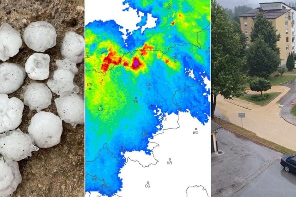 Nebo se otvorilo: Snažno nevrijeme pogodilo komšiluk, ide prema nama...