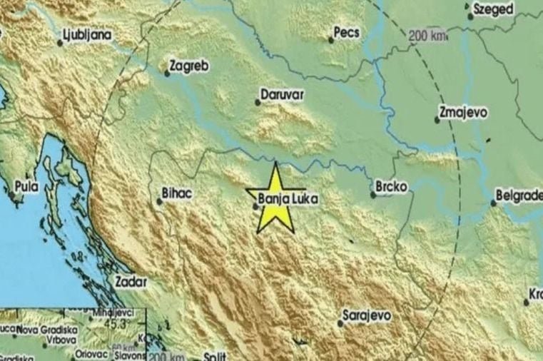 Tlo ne miruje: Novi zemljotres zatresao BiH