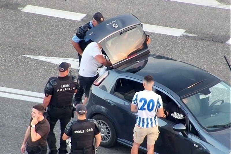 Filmska pljačka u Budvi: Maskirani razbojnici odnijeli 320.000 eura iz marketa