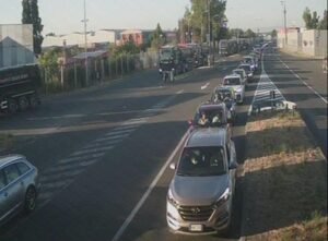 Stanje na putevima u BiH: Duge kolone vozila na graničnim prijelazima