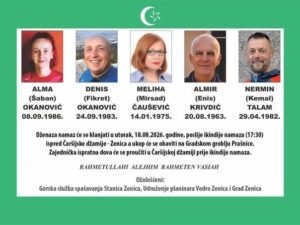 Zenica zavijena u crno: Poznat termin dženaze pet planinara stradalih na Elbrusu
